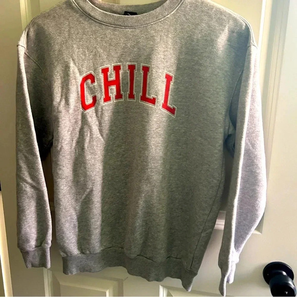 art class Other - Like new Art Class “CHILL” grey crewneck sweatshirt size 12/14. Teen preteen